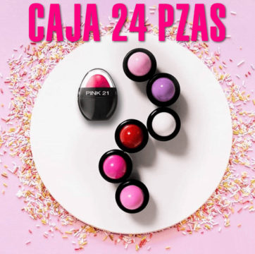 Bálsamo para labios Lipstick Kiss me Balm Pink 21 M1432-CAJA
