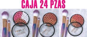 Caja 24 piezas Rubor Glow Pearls Highlighting Pink 21 M1444-CAJA
