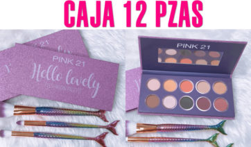 Caja 12 piezas Paleta Sombras Hello Lovely Pink 21 M1502-CAJA