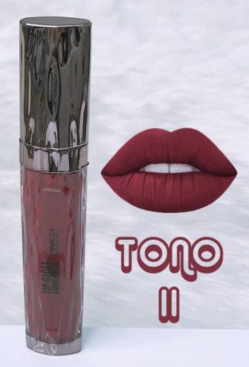 Labial Lip Gloss Long Lasting tono 11 Pink 21 M1523
