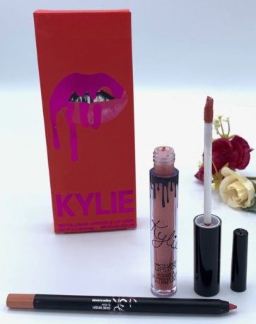 One Wish Kylie Matte Liquid Lipstick & Lip liner Labial Liquido Gama B Kylie M2014